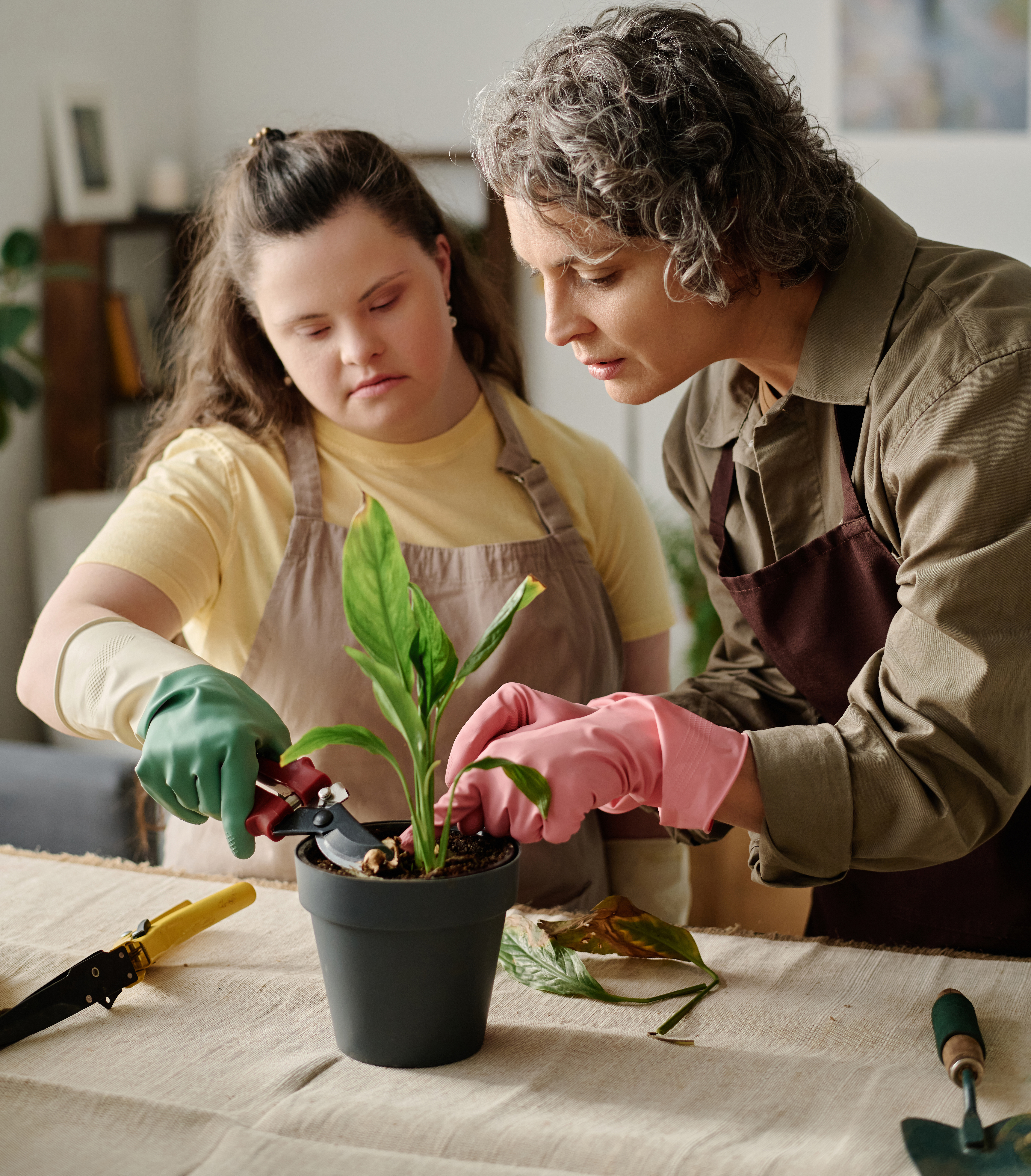 girl-transplanting-plant